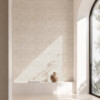 Papier peint design graphique effet enduit - Maison Baluchon