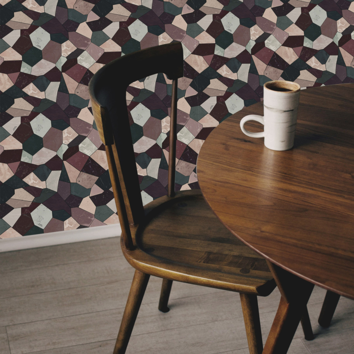 Non-woven wallpaper - Graphique N°10 - Geometric forms, graphics