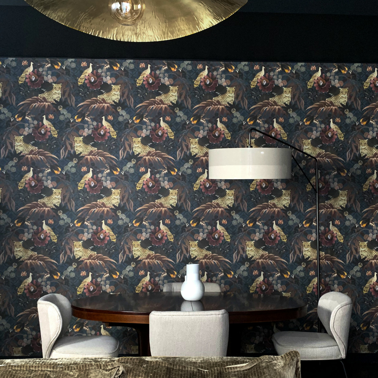 Non-woven wallpaper - Inde N°02 - Living room, dining room