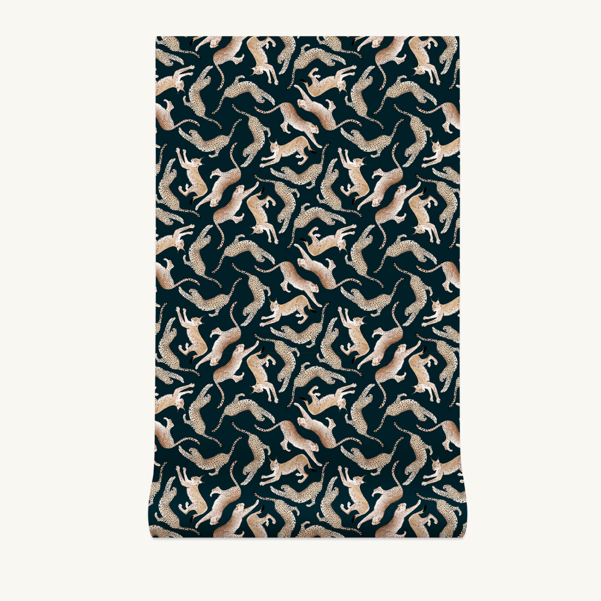 Maison Baluchon - Non-woven wallpaper - Félin N°01