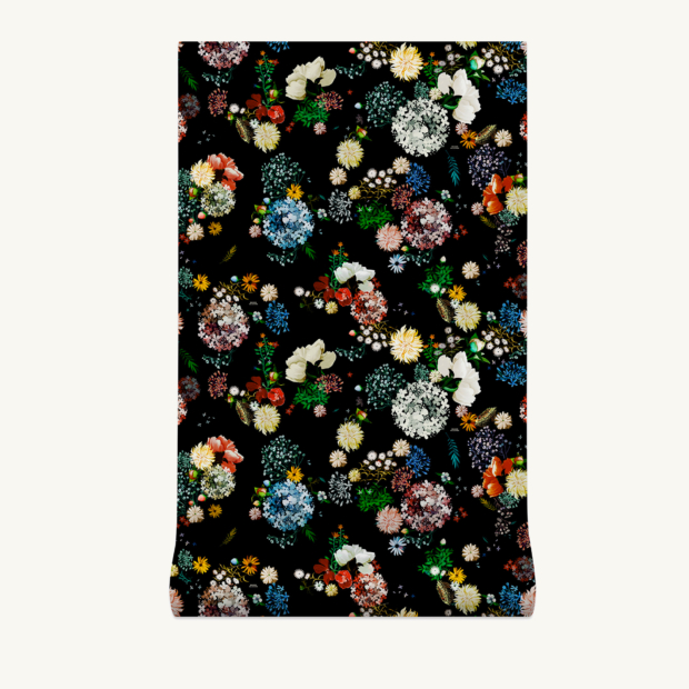 Non-woven wallpaper Floral N°02