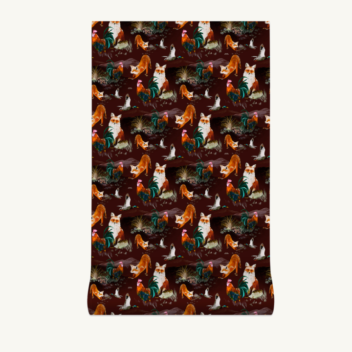 Papier peint intissé Forêt N°21 - Maison Baluchon