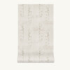 Graphique N°16 faux plain wallpaper. Linear and graphic design with contemporary shapes imitating floated plaster.