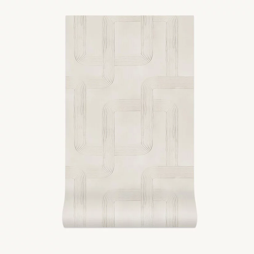 Non-woven wallpaper Graphique N°16 custom-made by Maison Baluchon