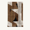 Papier peint intissé Graphique N°17 Marron - Maison Baluchon