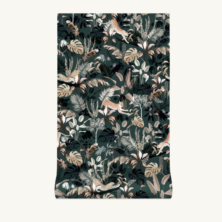 Maison Baluchon - Papier peint intissé - Jungle N°20