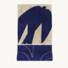 Premium wallpaper with exclusive klein blue graphic pattern - Maison Baluchon