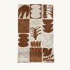 Papier peint intissé Moderniste N°01 Terracotta - Maison Baluchon