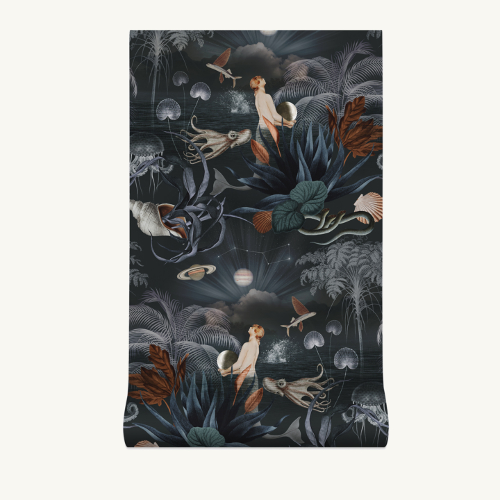 Maison Baluchon - Non-woven wallpaper - Mythe N°02