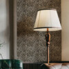 Papier peint déco, motif Sauvage N°21, léopard fond beige
