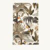 Maison Baluchon - Non-woven wallpaper - Tropical N°17 Ecru