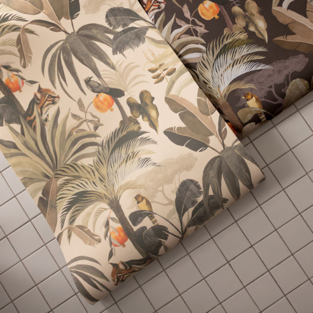 Maison Baluchon - New products - "Jardin Tropical" wallpaper collection