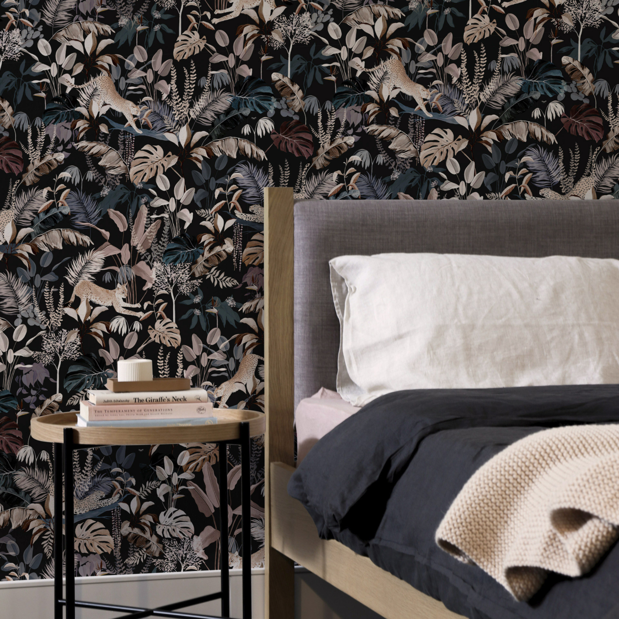Non-woven wallpaper - Jungle N°19 - Design created in collaboration with Balzac Paris