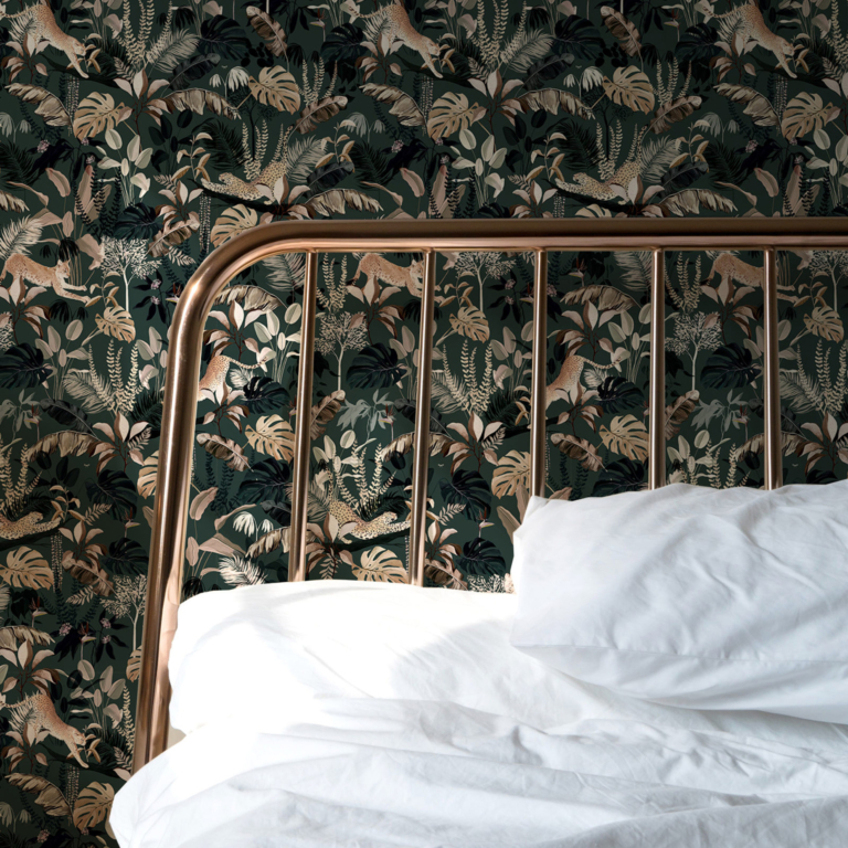 Non-woven wallpaper - Jungle N°20 - Room, cocooning atmosphere