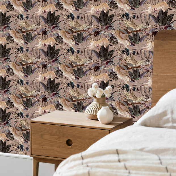 Create a unique atmosphere with our pattern Jungle N°21