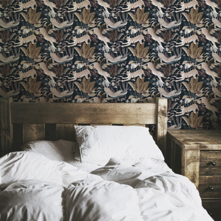 Non-woven wallpaper - Jungle N°22 - Unique and singular pattern