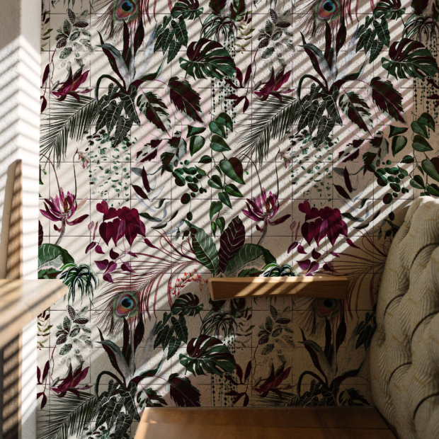 High quality non-woven wallpaper - Tropical N°11