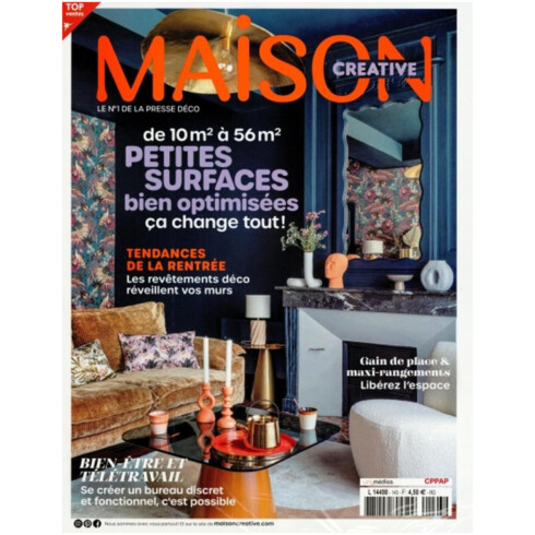 Publication in Maison Créative magazine, September 2024