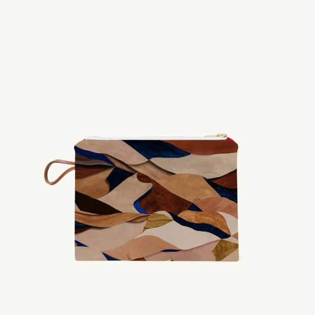Maison Baluchon - Small zipped pouch - Graphique N°13
