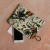 Small zipped pouch made of French-made fabric