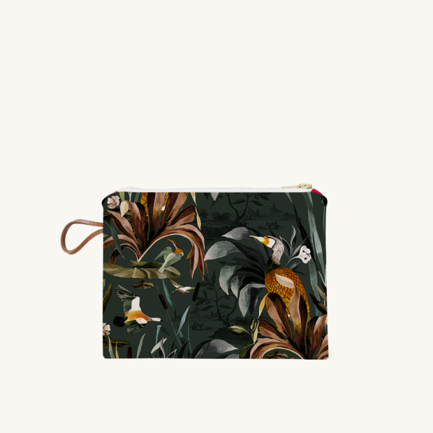 Small pouch Sauvage N°26 - Green