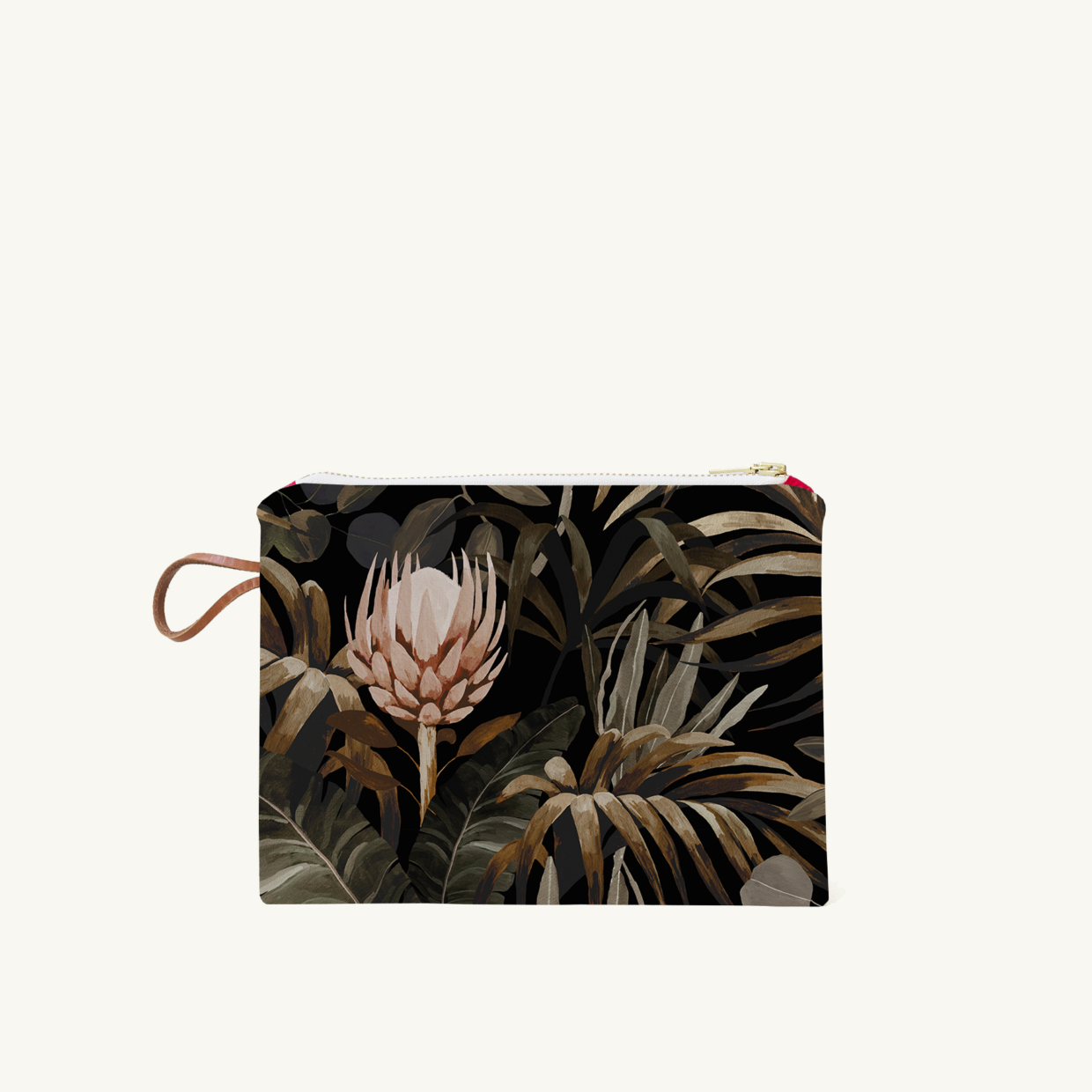 Maison Baluchon - Small zipped pouch - Tropical N°15