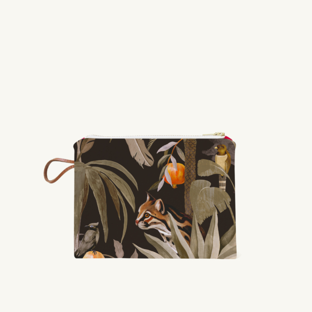 Small pouch Tropical N°17 - Bronze