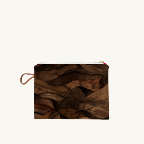 Small zipped pouch - Graphique N°14 motif - Maison Baluchon