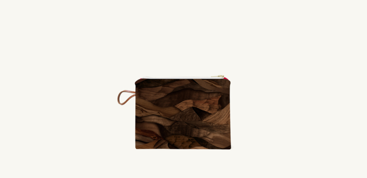 Maison Baluchon - small zipped pouch - Graphique N°14