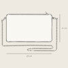 Technical drawing - Evening clutch