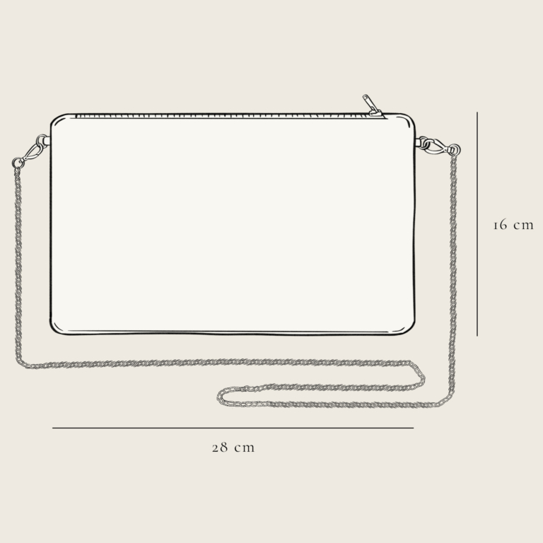Technical drawing - Evening clutch