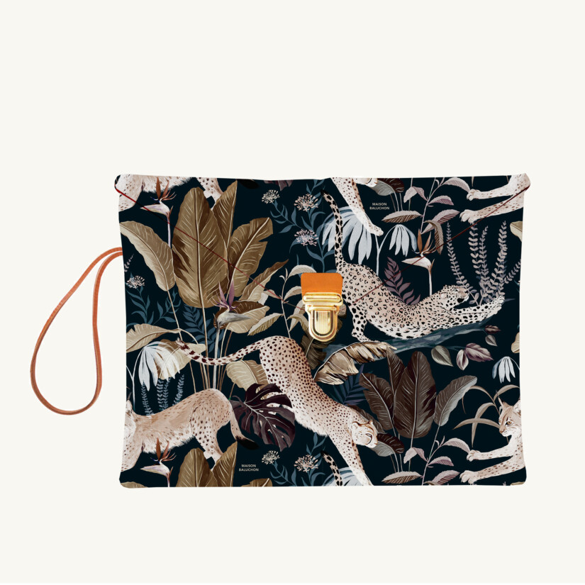 iPad sleeve 12,9” – ed 2017 Jungle N°22 custom-made by Maison Baluchon