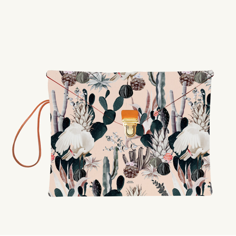 iPad sleeve 12,9” – ed 2018 Tropical N°12 custom-made by Maison Baluchon