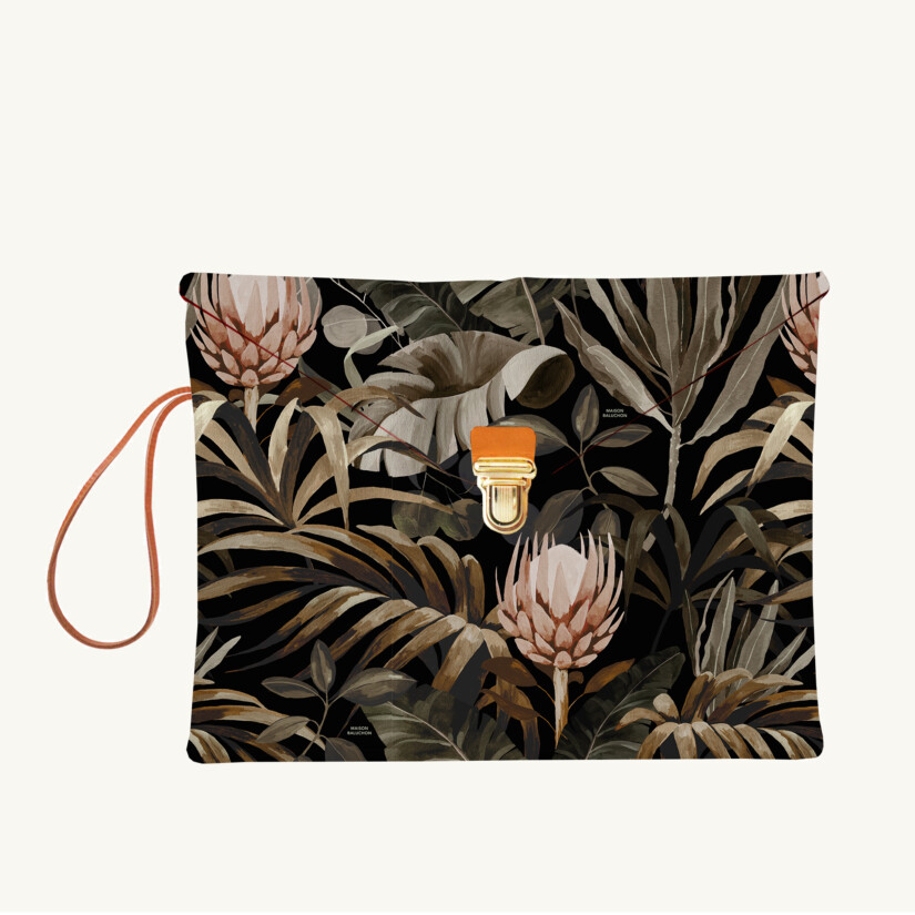 iPad sleeve 12,9” – ed 2018 Tropical N°15 custom-made by Maison Baluchon