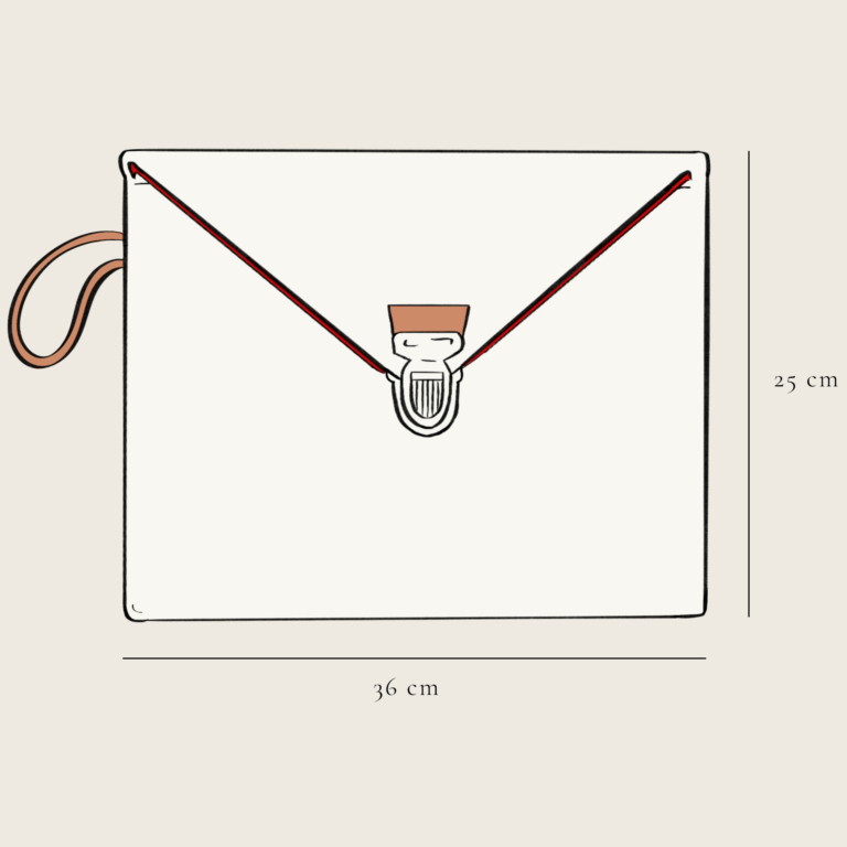 Technical drawing - MacBook sleeve air & pro 13"