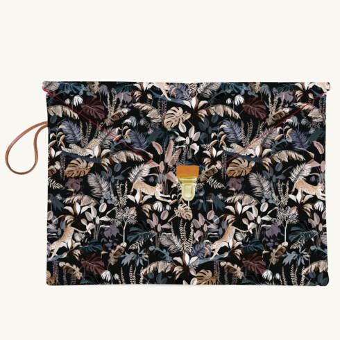 Maison Baluchon - Pochette MacBook pro 15" & 16" - Jungle N°19