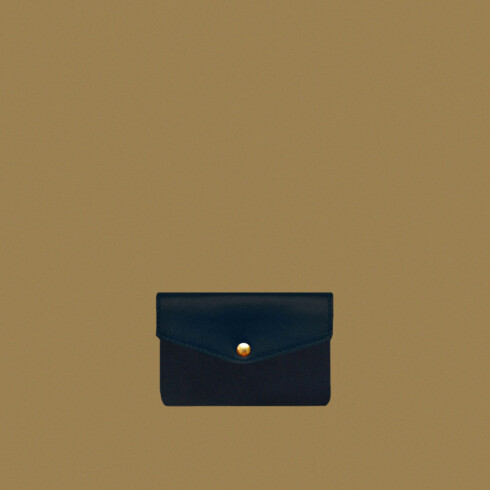 Maison Baluchon - Dark navy cardholder Christmas gift