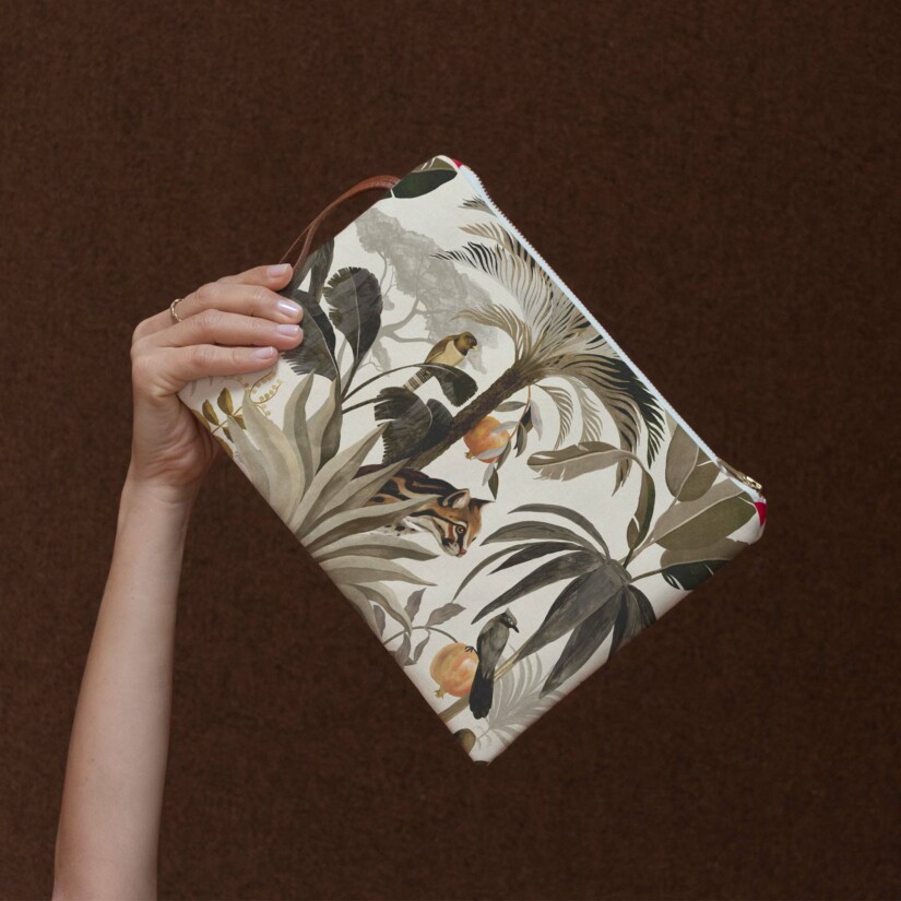 French patterned pouch: the perfect French gift - Maison Baluchon