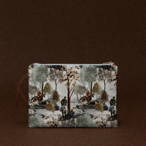 Précommandes de Noël - Pochette de soirée motif Forêt N°24 - Maison Baluchon