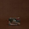 Porte-monnaie en tissu motif floral & végétal - Idée cadeau Noël - Maison Baluchon