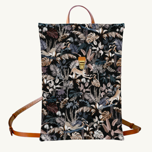 Maison Baluchon - Sac à dos 13" sur-mesure - Jungle N°19