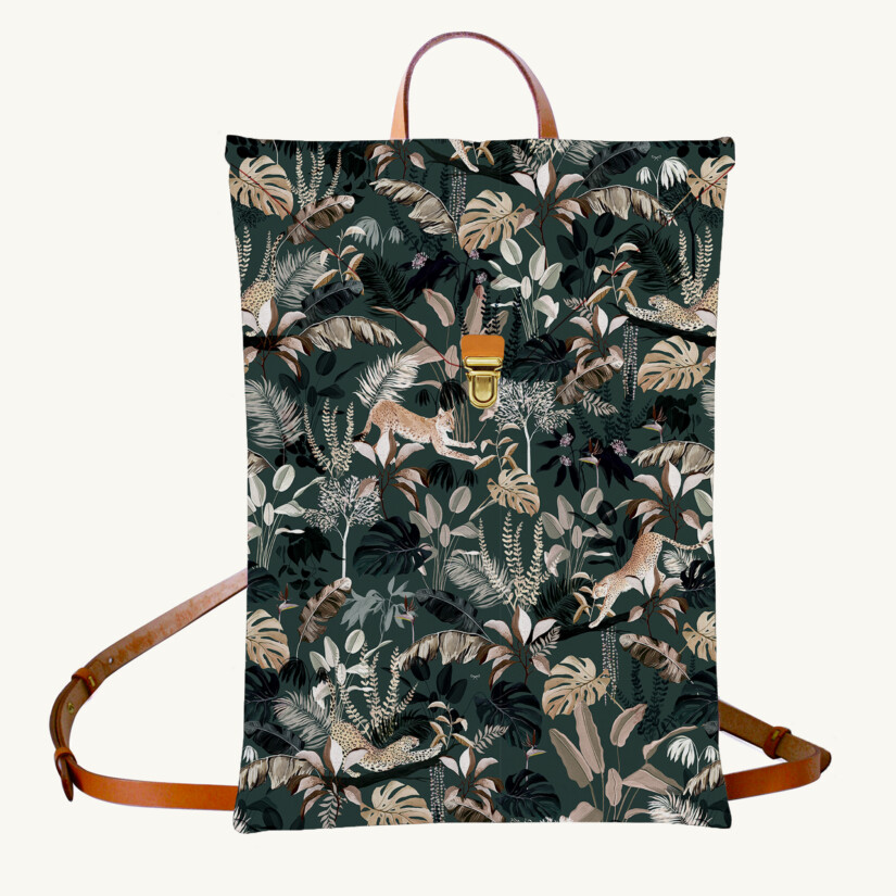 Backpack 13″ Jungle N°20 custom-made by Maison Baluchon