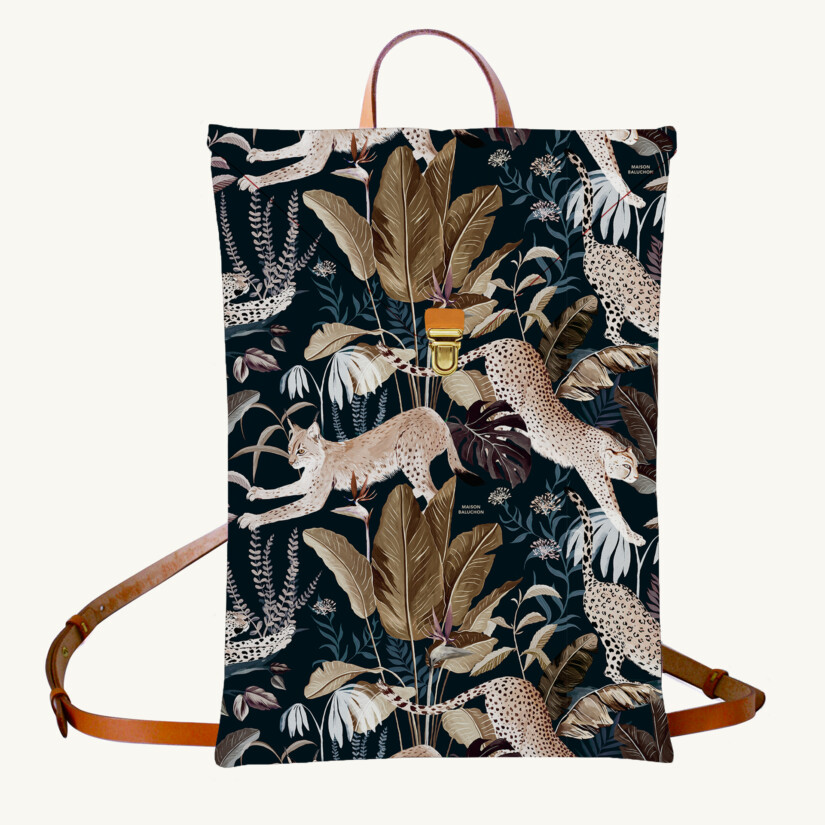 Backpack 13″ Jungle N°22 custom-made by Maison Baluchon