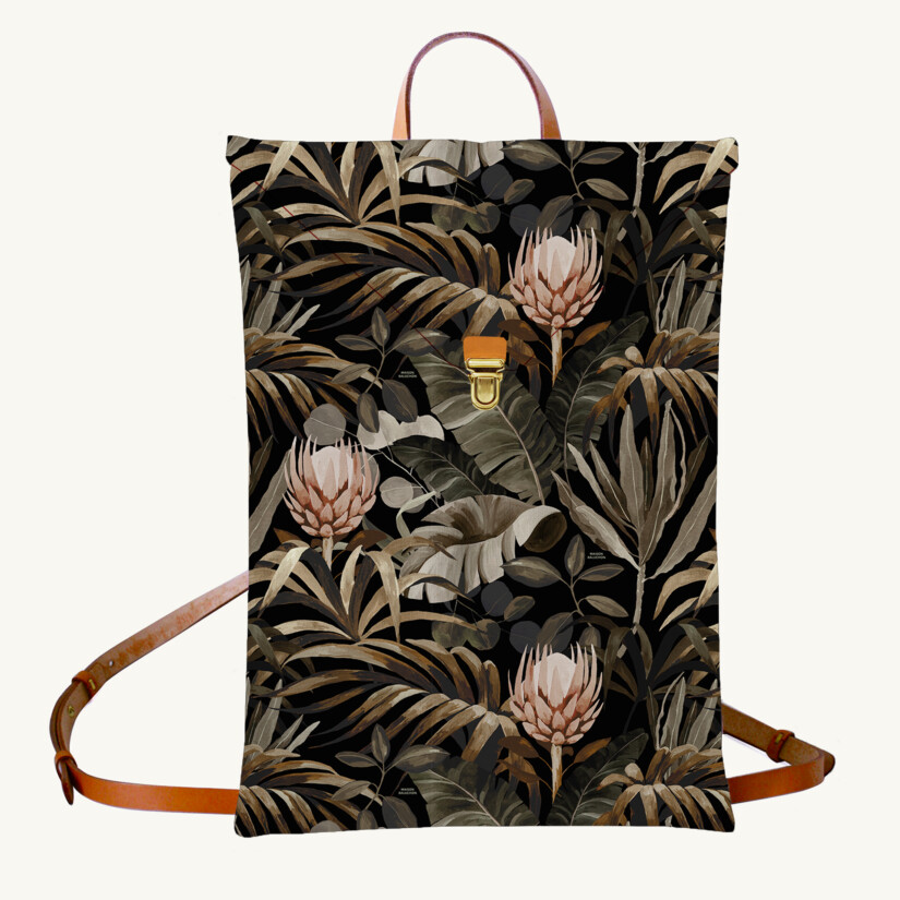 Backpack 13″ Tropical N°15 custom-made by Maison Baluchon