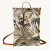Maison Baluchon - 13'' backpack - Tropical N°17 Écru