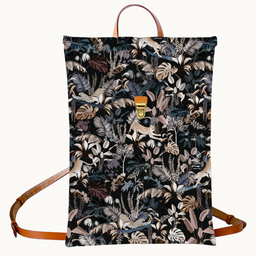 Backpack 15″ Jungle N°19 custom-made by Maison Baluchon