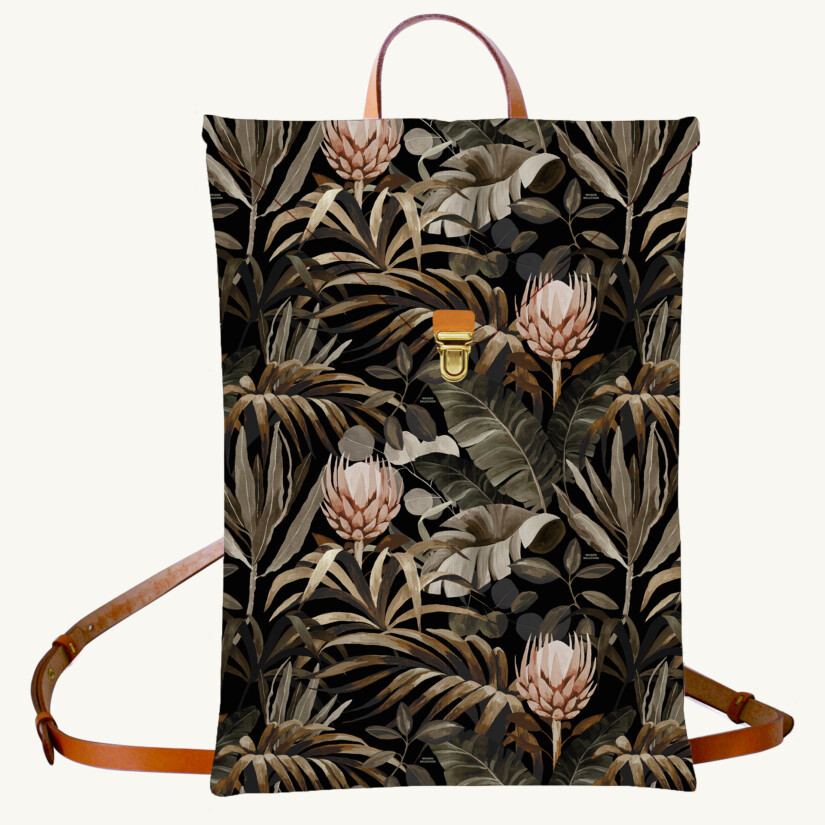 Backpack 15″ Tropical N°15 custom-made by Maison Baluchon