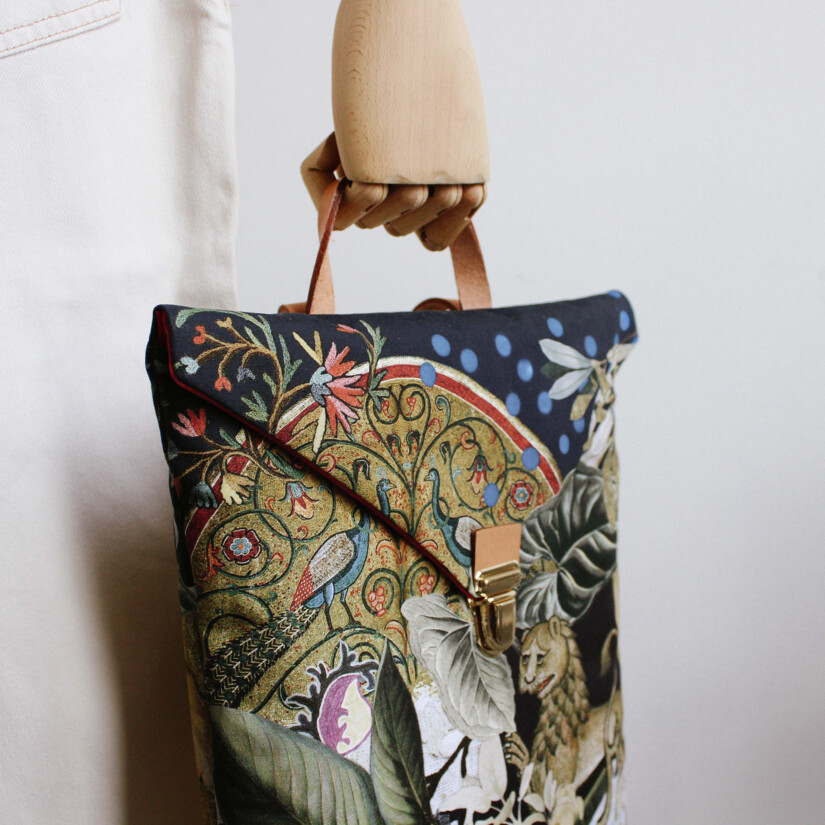 Christian Lacroix original printed backpack – Maison Baluchon Christian Lacroix original printed backpack - Maison Baluchon