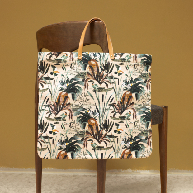 Maison Baluchon - Women's canvas tote handbag