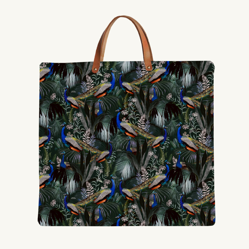 Tote bag Jungle N°17 custom-made by Maison Baluchon